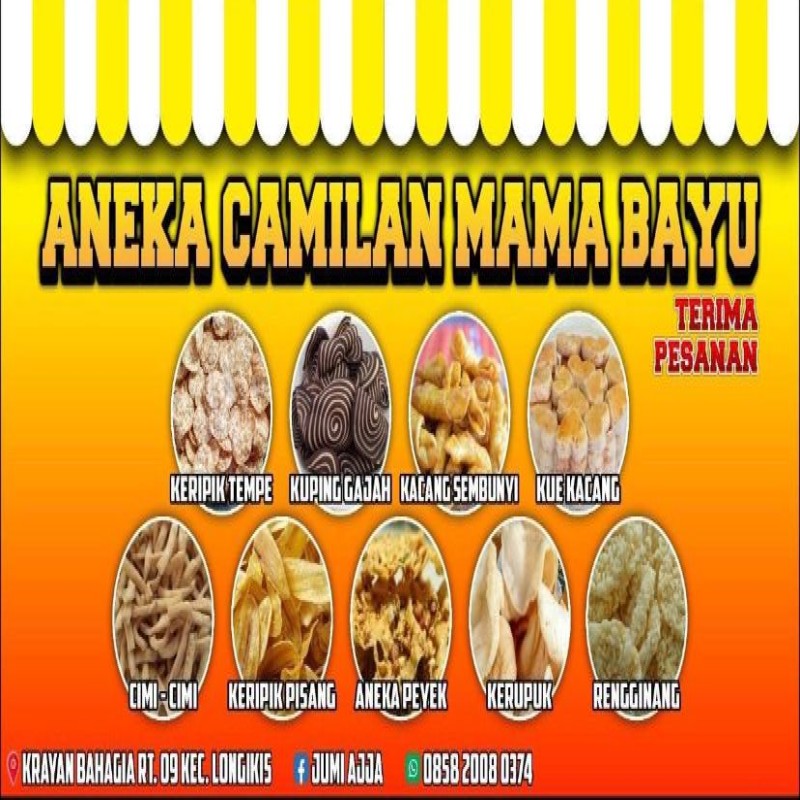 aneka cemilan mama bayu